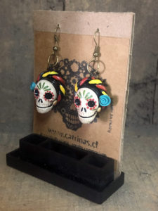 Arete Catrina Frida Kahlo A Catrinas Artesan A Y Cultura