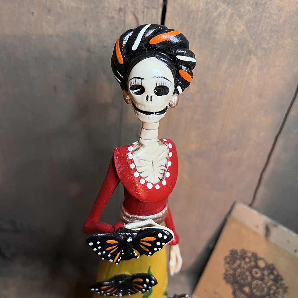 Catrina Frida Kahlo Pam Catrinas Artesanía y Cultura Mexicana en