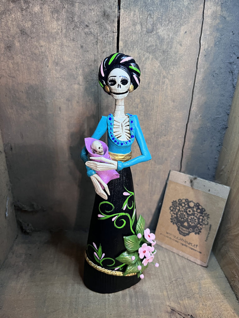 Catrina Frida Kahlo Anita Catrinas Artesan A Y Cultura Mexicana