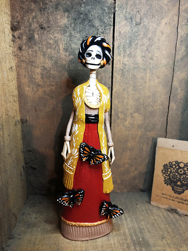 Catrina Mexicana Frida Kahlo Lore – ? Catrinas | Artesanía y Cultura  Mexicana en Chile